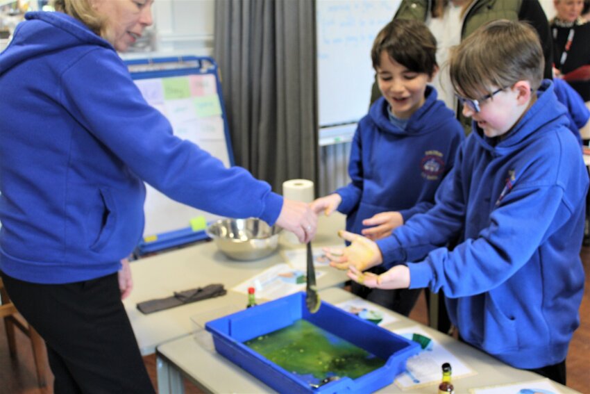 Image of Year 3/4 Science morning with families