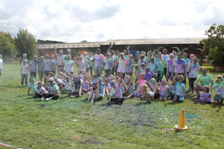 Image of End of Term Colour Run 2023!
