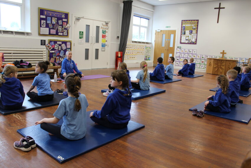 Image of Whole School Yoga for Health and Well Being Day